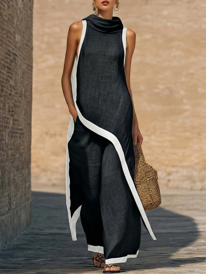 Alma|Elegant Linen and Cotton Set