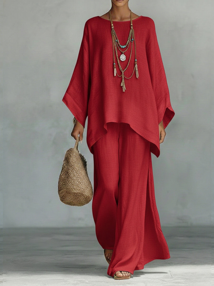 MARIA | LOOSE COTTON AND LINEN SET