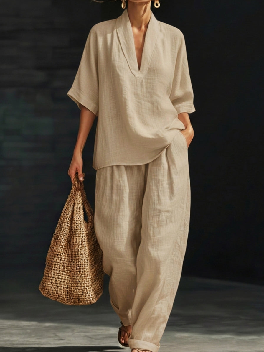 PIPA | Artistic Cotton-Linen Set