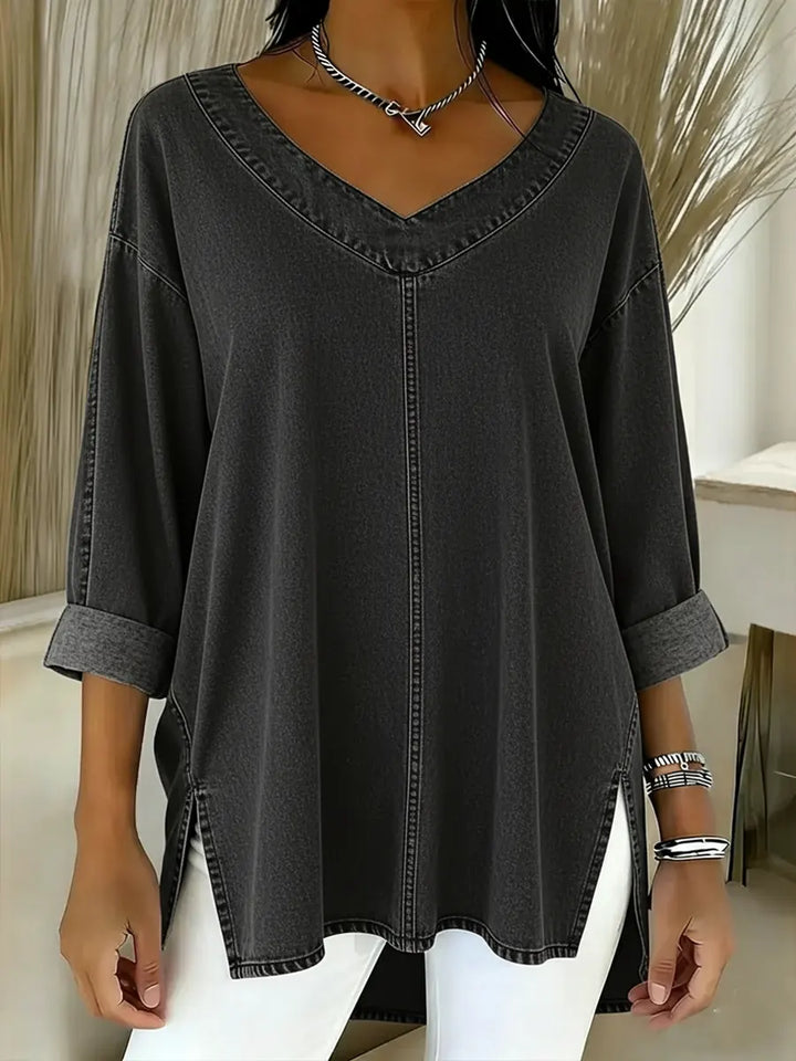 Maja - Eternal Denim Cotton T-Shirt