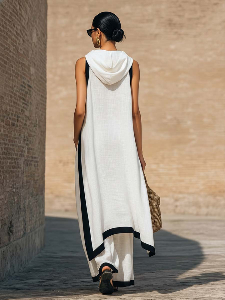 Alma|Elegant Linen and Cotton Set
