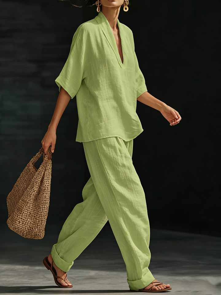 PIPA | Artistic Cotton-Linen Set