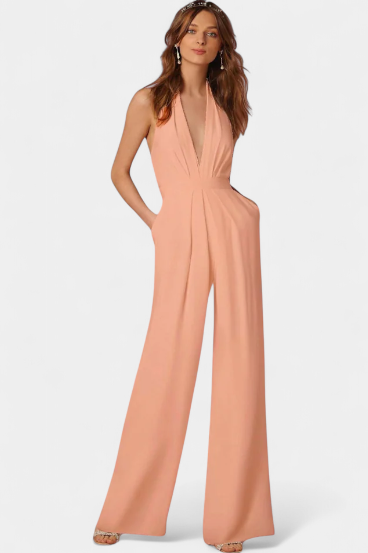 Lilac | Wide-Leg Jumpsuit with Light Elegance
