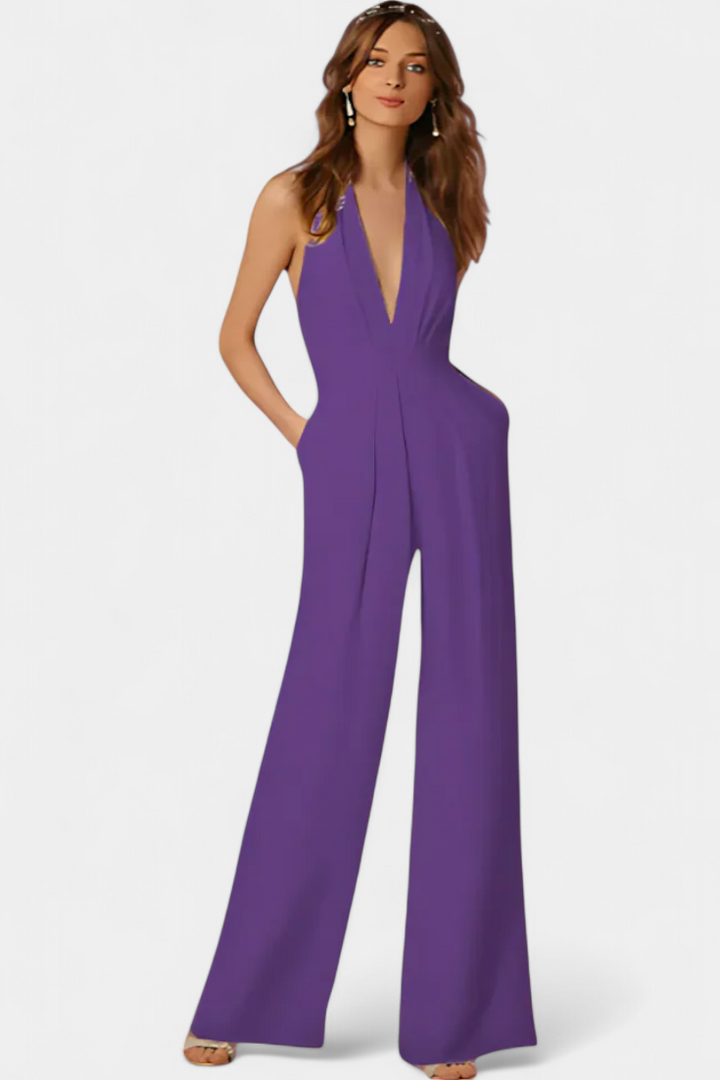 Lilac | Wide-Leg Jumpsuit with Light Elegance