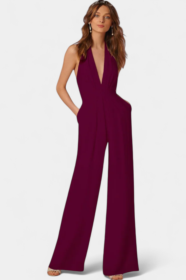 Lilac | Wide-Leg Jumpsuit with Light Elegance