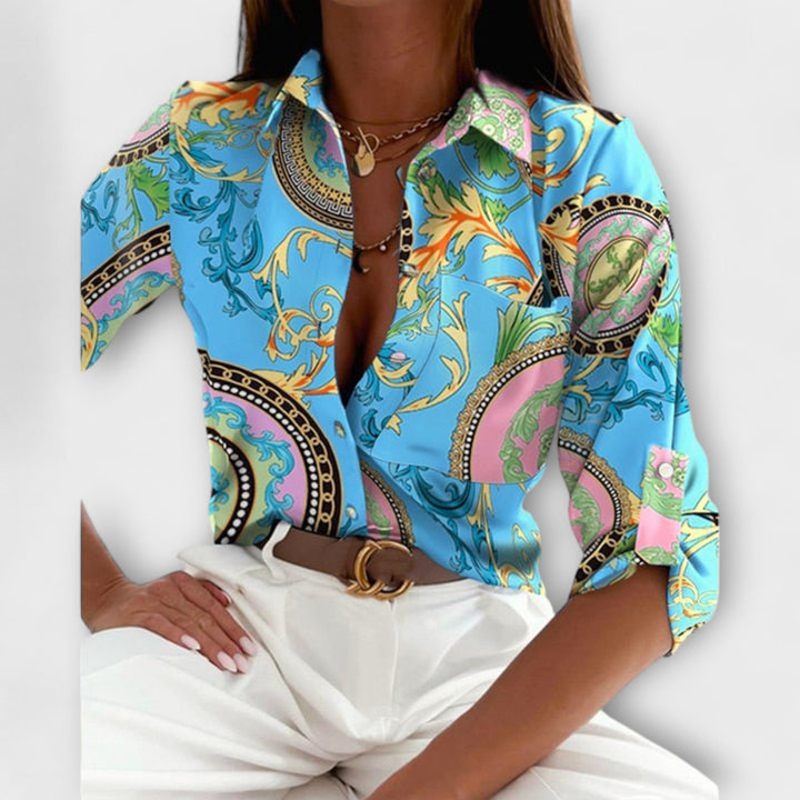 Romina | Classic Blouse with Collar
