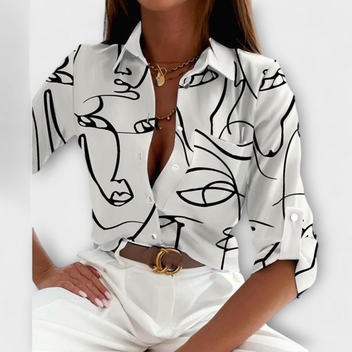 Clara - Shirts with Classic Collar
